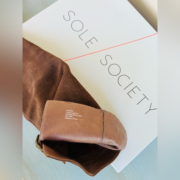 Sole Society Suede Over the Knee - Picture 6 of 6